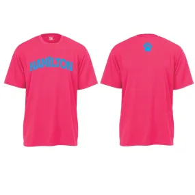1/1A badger MOISTURE WICKING T-Shirt / HOT PINK