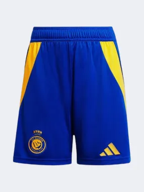 Adidas Al Nassr Fc 24 Home Men Football Short Blue/Yellow