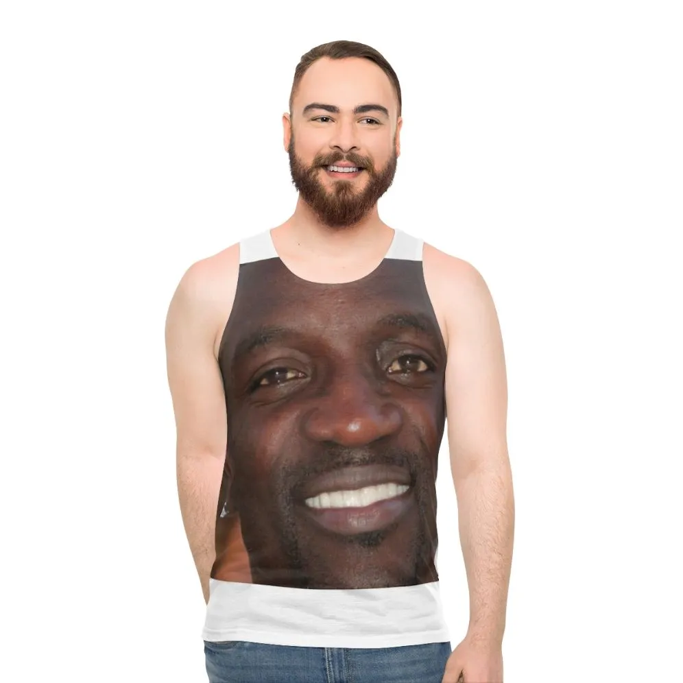 Akon Unisex Celebrity Inspired Tank Top