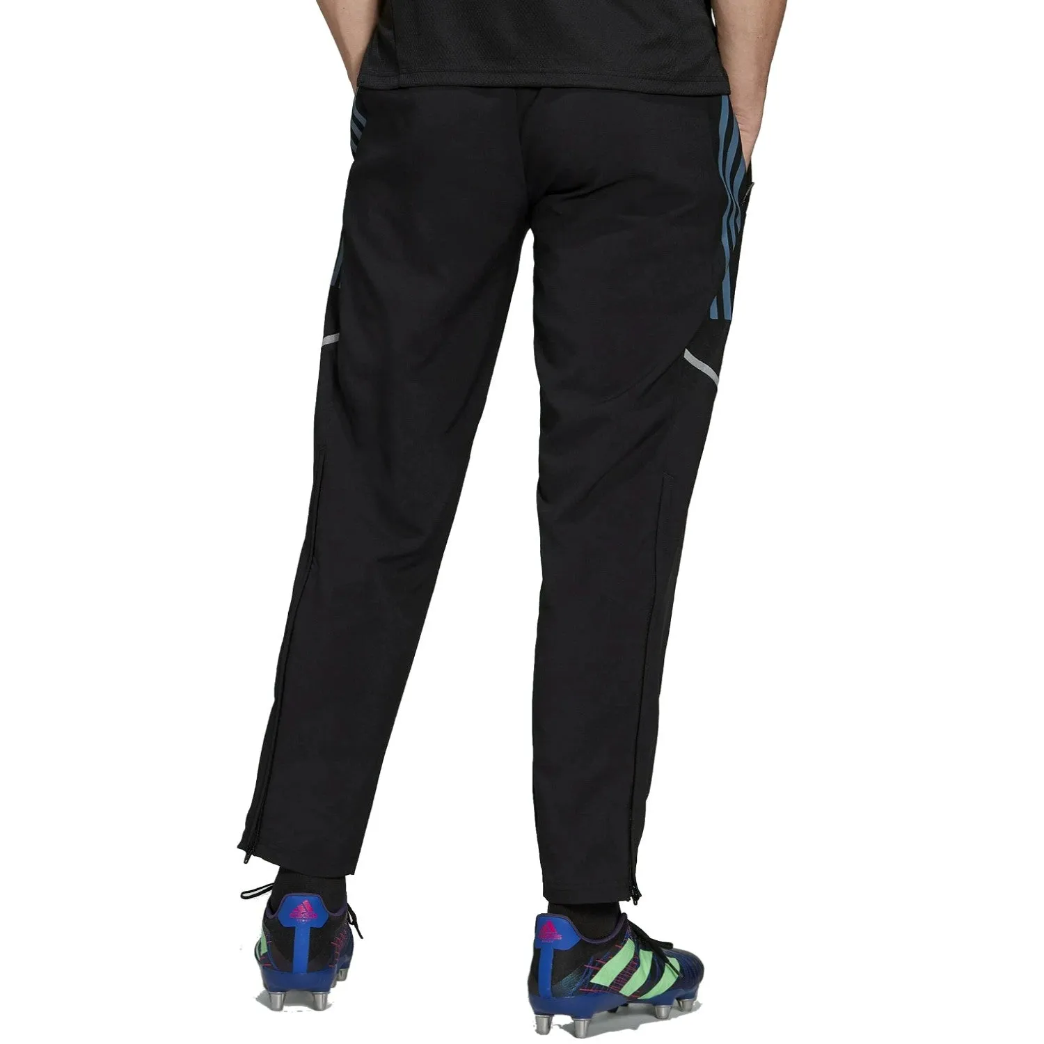 All Blacks black training presentation tracksuit 2022/23 - Adidas