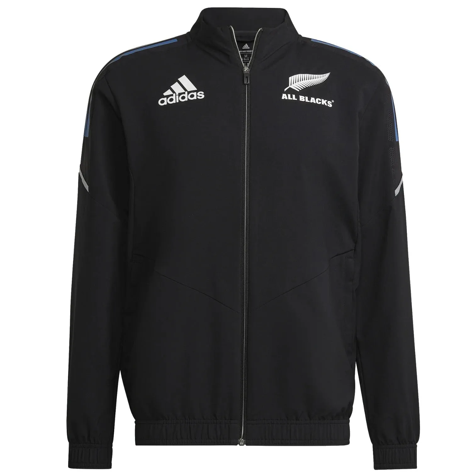 All Blacks black training presentation tracksuit 2022/23 - Adidas