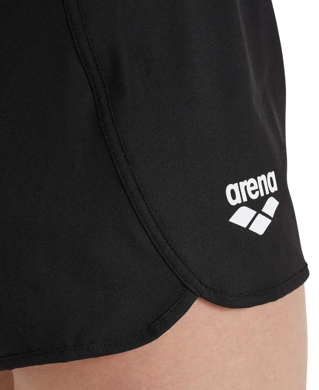 Arena Team Women's Solid Shorts - Black