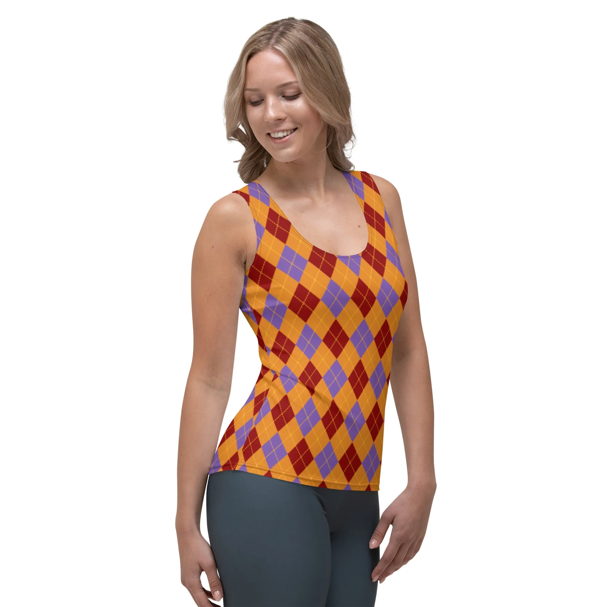 Argyle Tank Top
