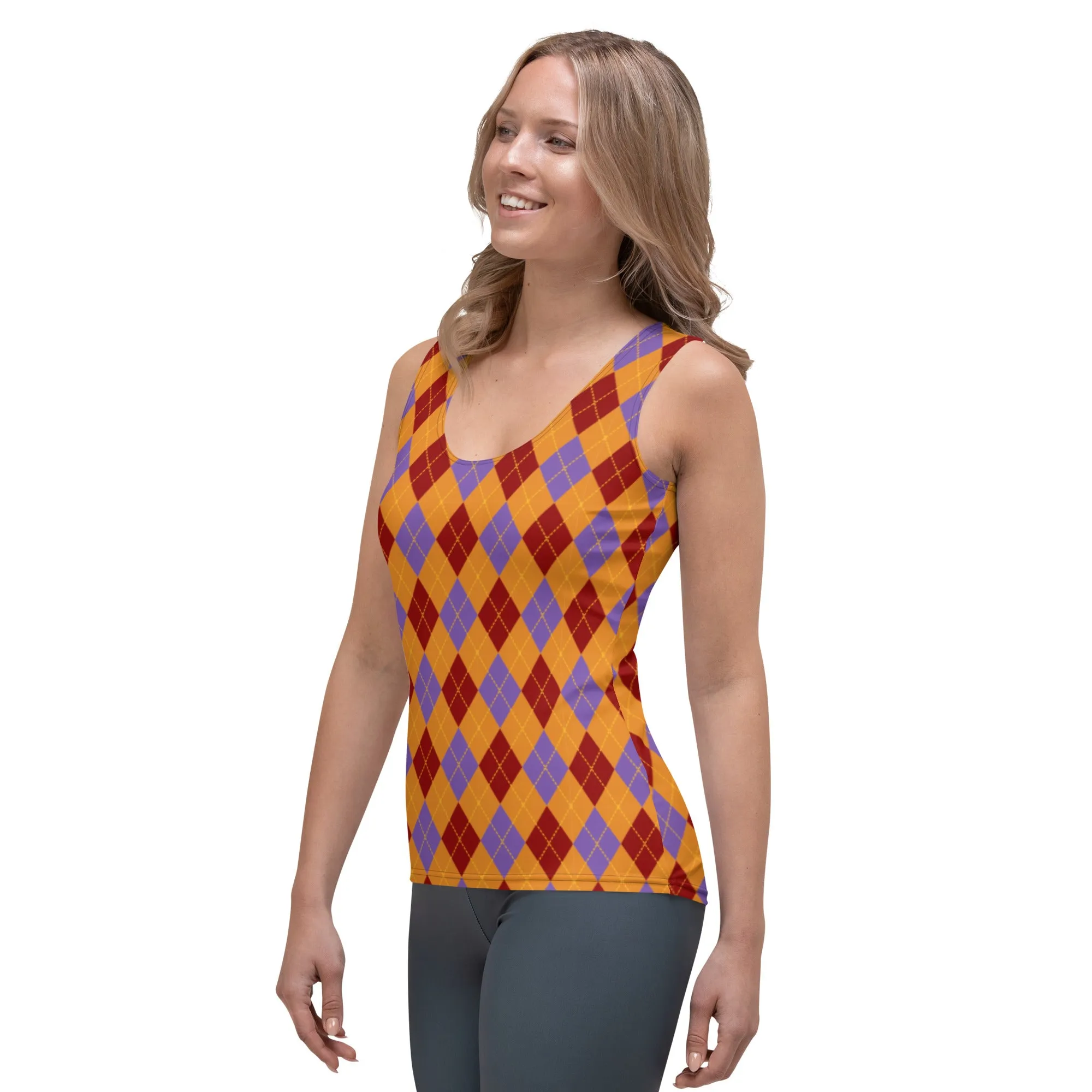 Argyle Tank Top