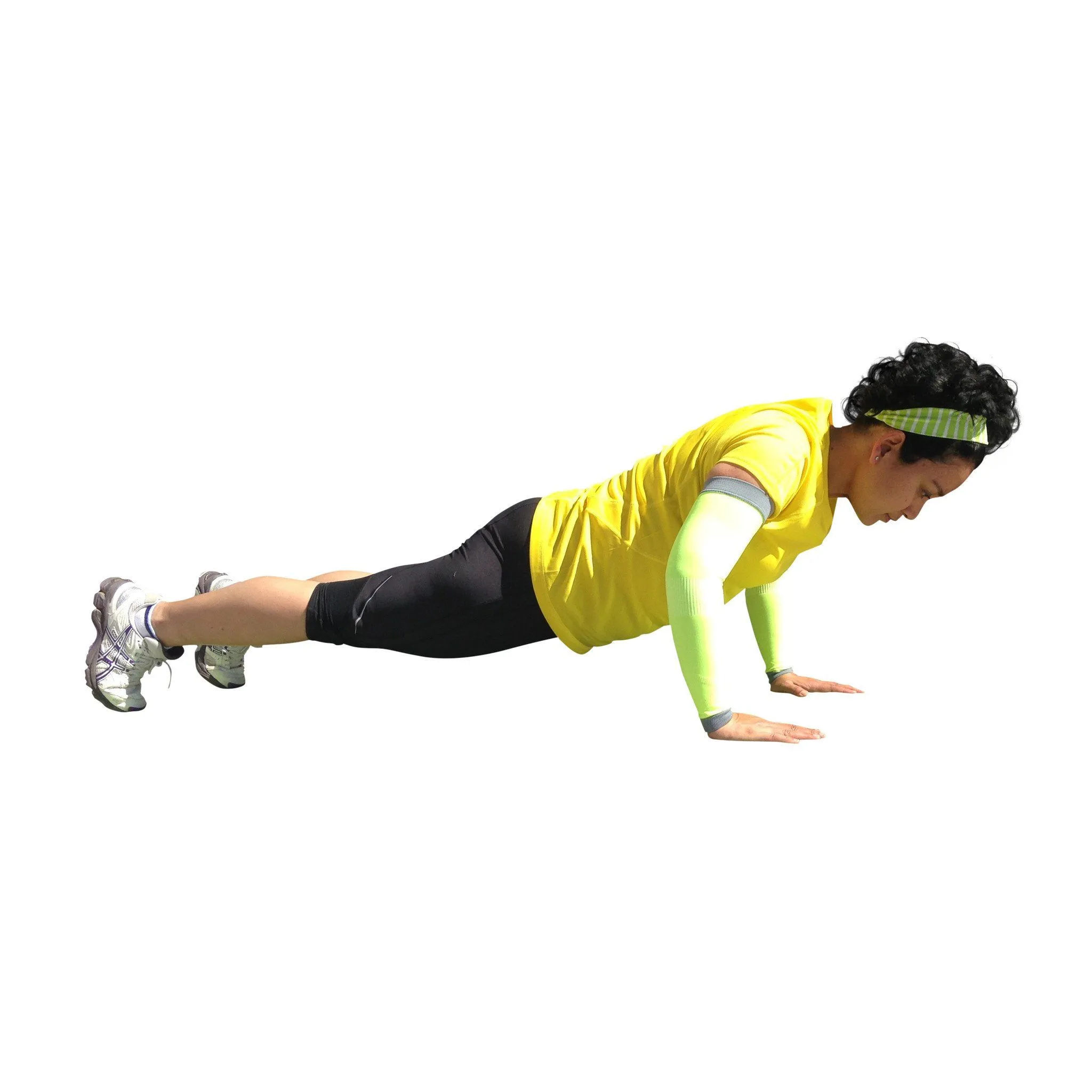 Arm Compression Sleeves - Neon Green