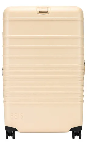 BEIS The Medium Check-In Roller in Beige