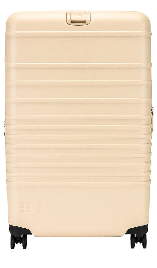 BEIS The Medium Check-In Roller in Beige