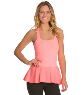 Beyond Yoga Femme Fatale Peplum Yoga Tank Top
