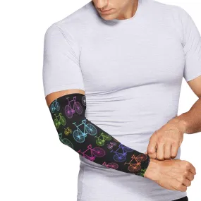 Bicycles Black Weather Protection Arm Sleeves (FWS)