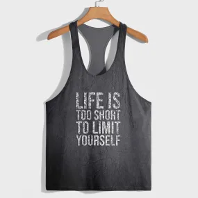 Bodybuilding Racerback Tank Top- AA06232