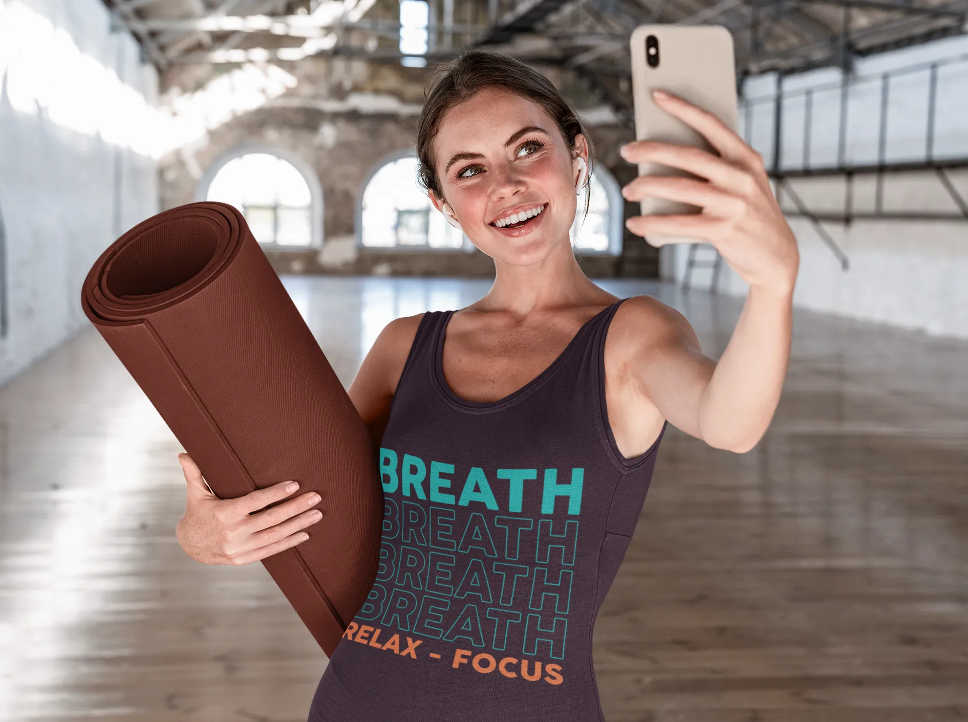 Breathe Racerback Tank