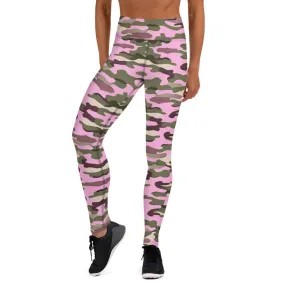 Camo Print Yoga Leggings  |   Fashionable & Comfortable