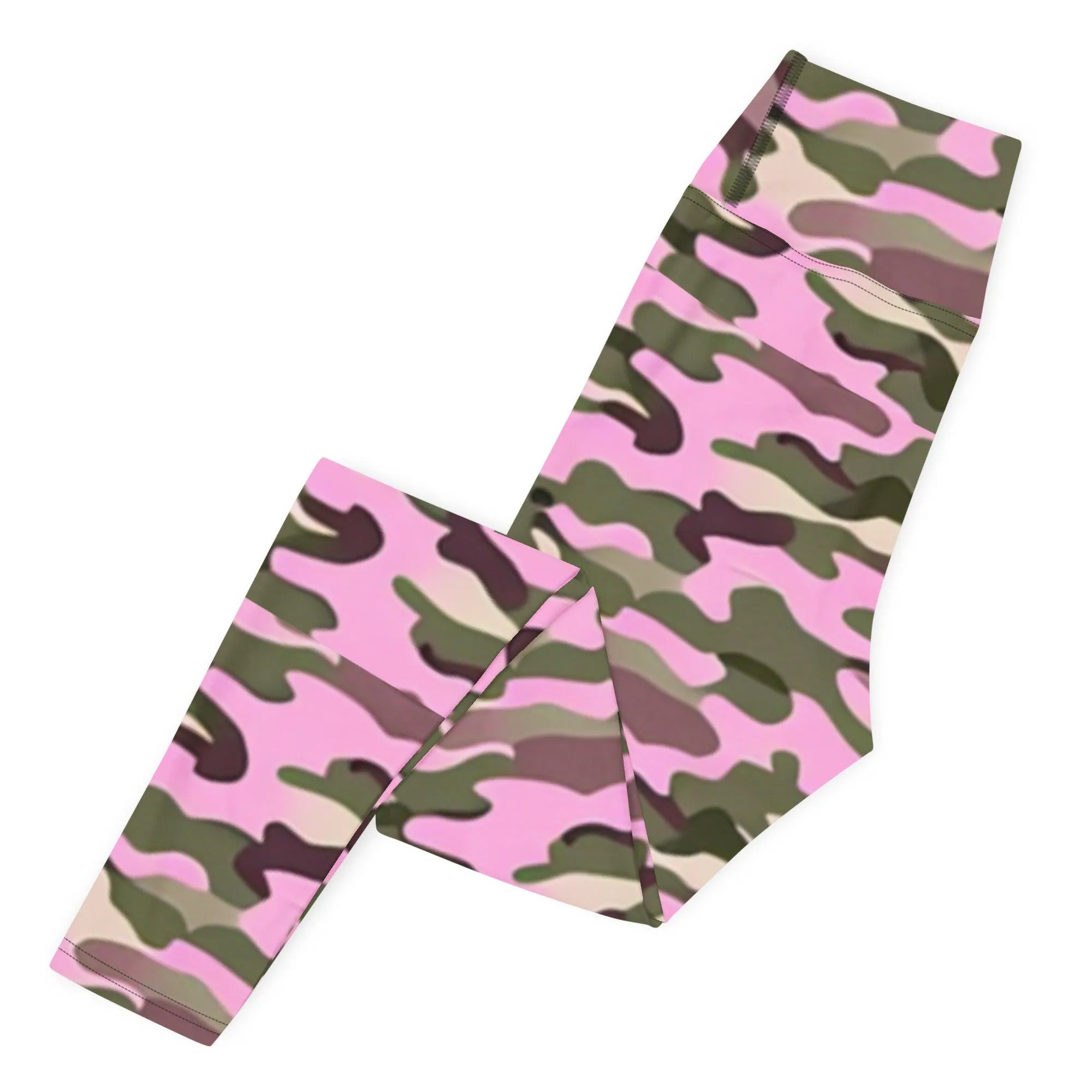 Camo Print Yoga Leggings  |   Fashionable & Comfortable