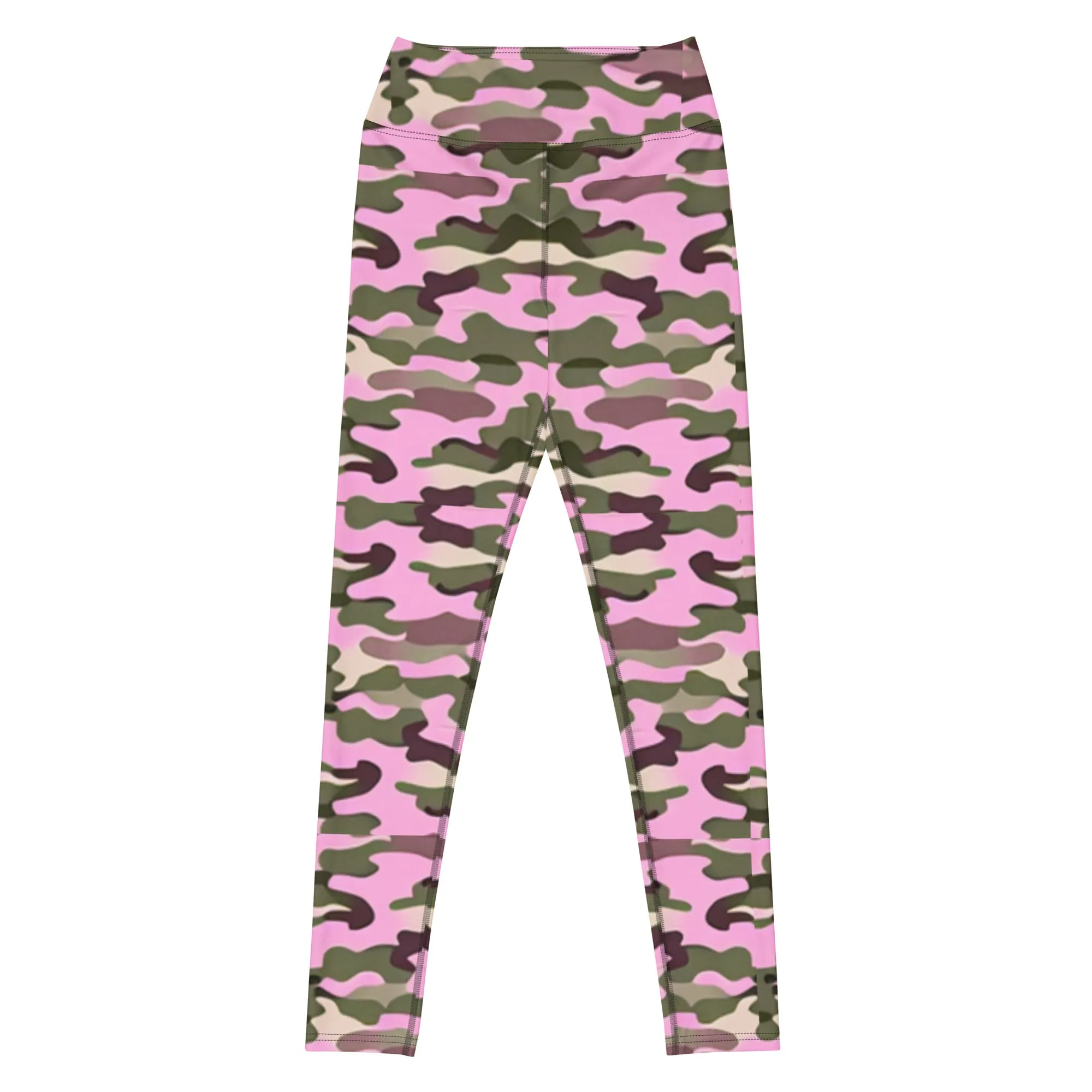 Camo Print Yoga Leggings  |   Fashionable & Comfortable