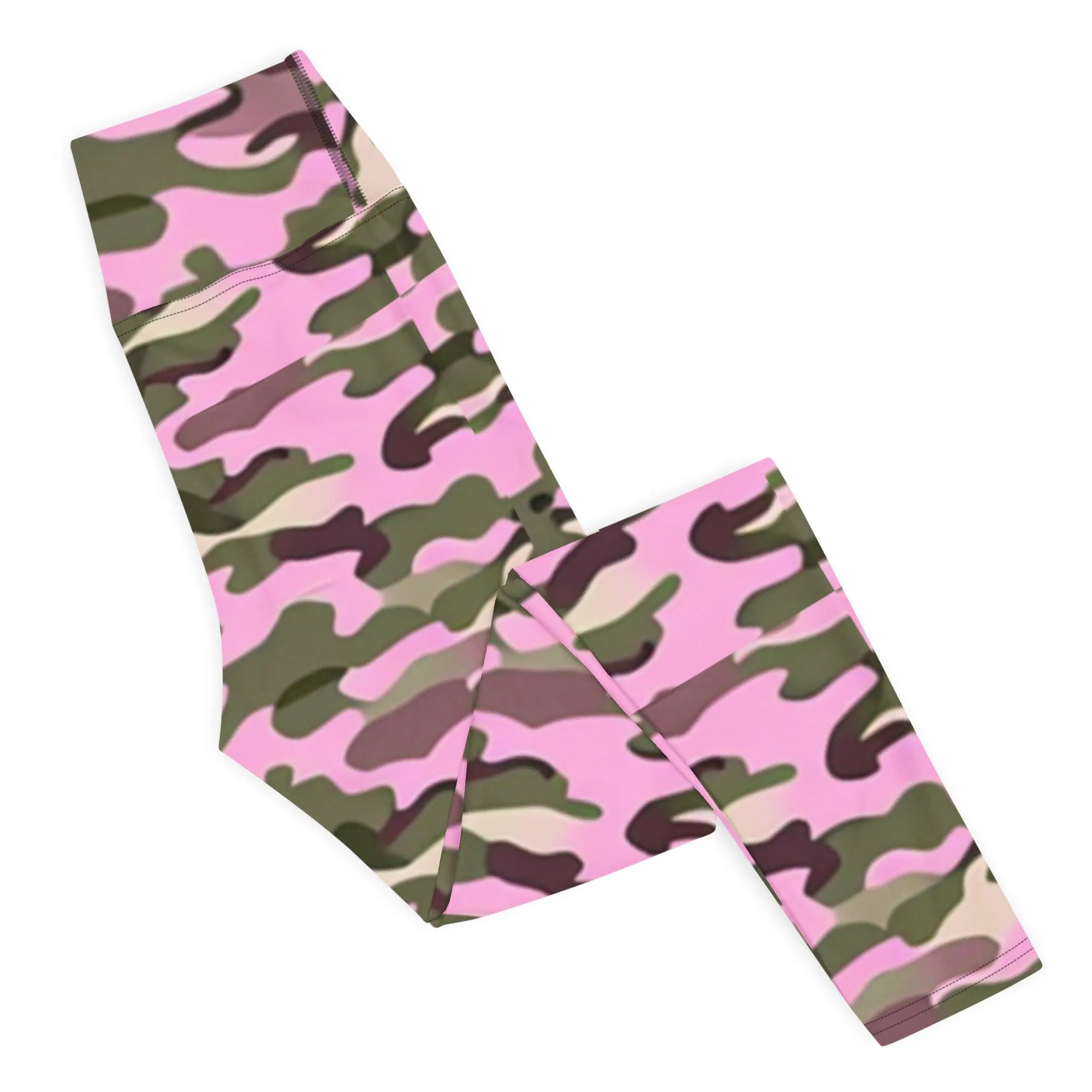Camo Print Yoga Leggings  |   Fashionable & Comfortable