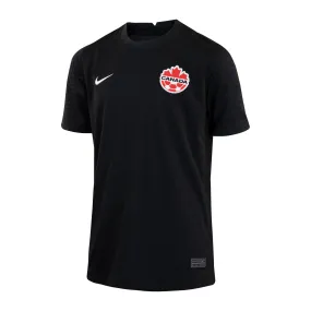 Canada Soccer 2022 Stadium Black Nike Jersey - QATAR