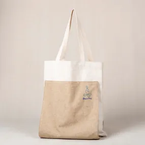 Canvas Yoga Tote Bag
