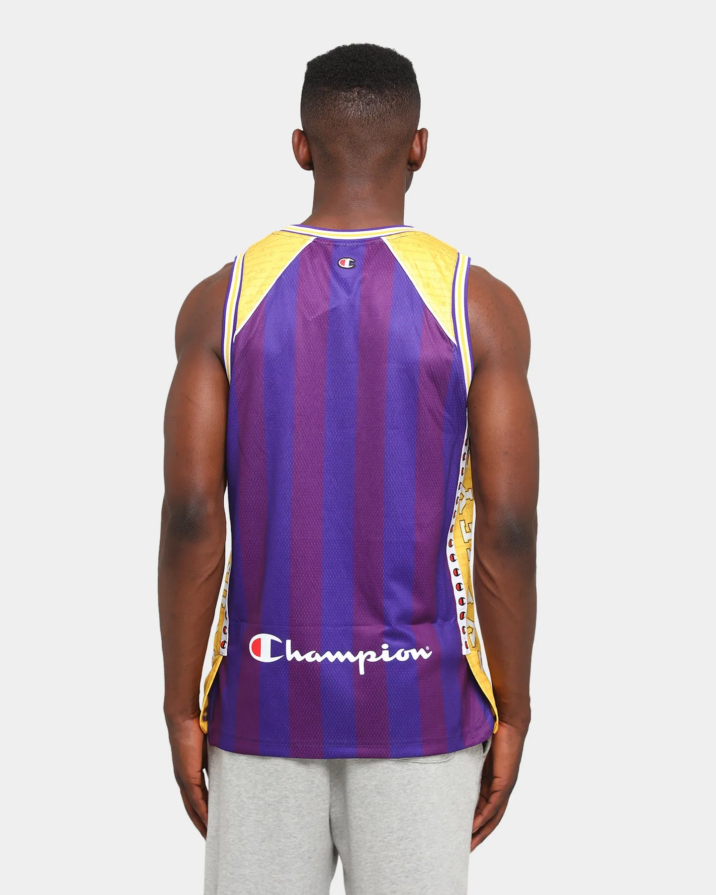 Champion Sydney Kings Off-Court NBL Jersey Purple/Yellow