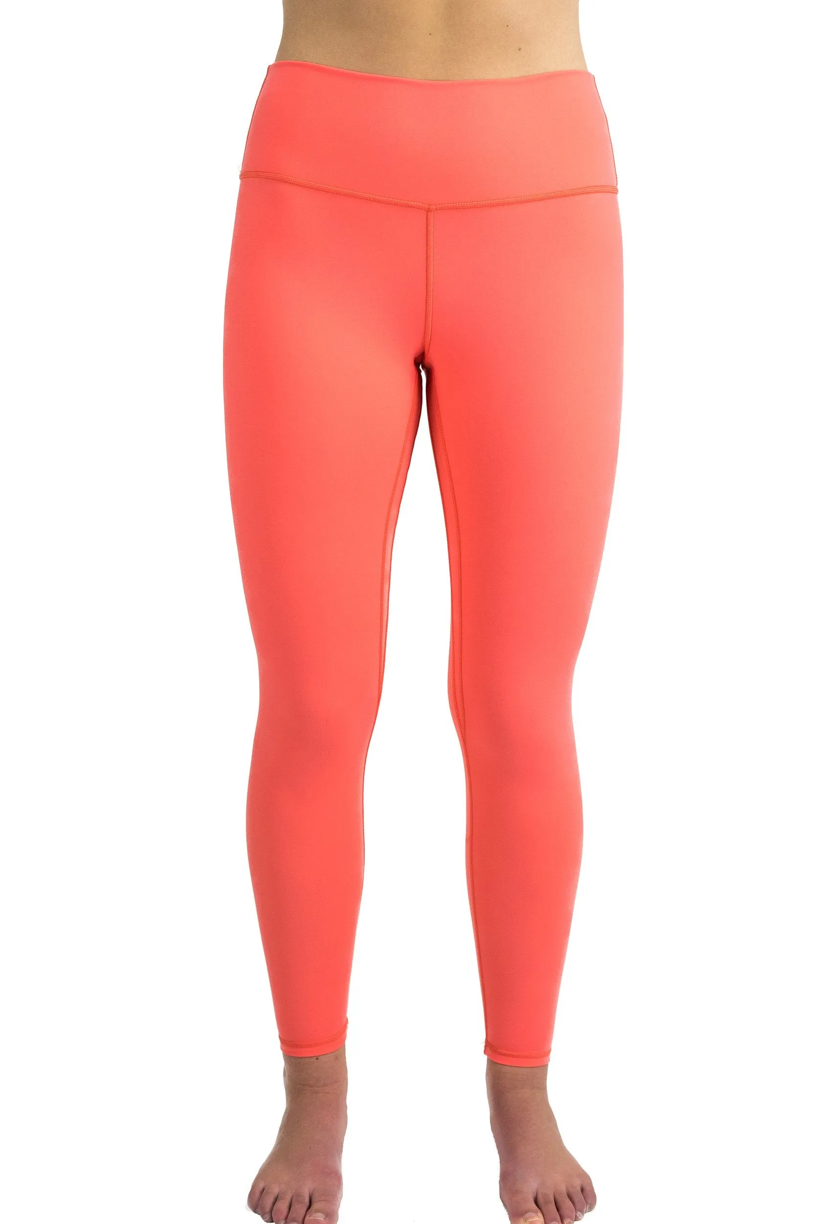 Comfort Legging in Neon Coral