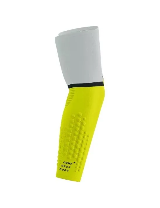 Compressport | ArmForce Ultralight | White / Yellow