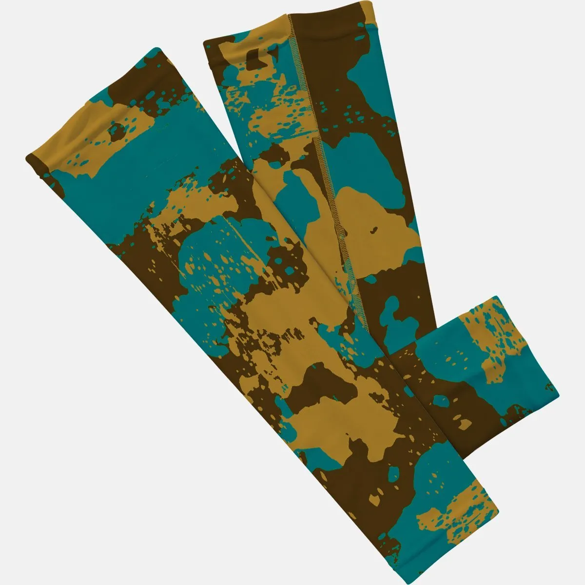 Corrosive Teal Gold Arm Sleeve