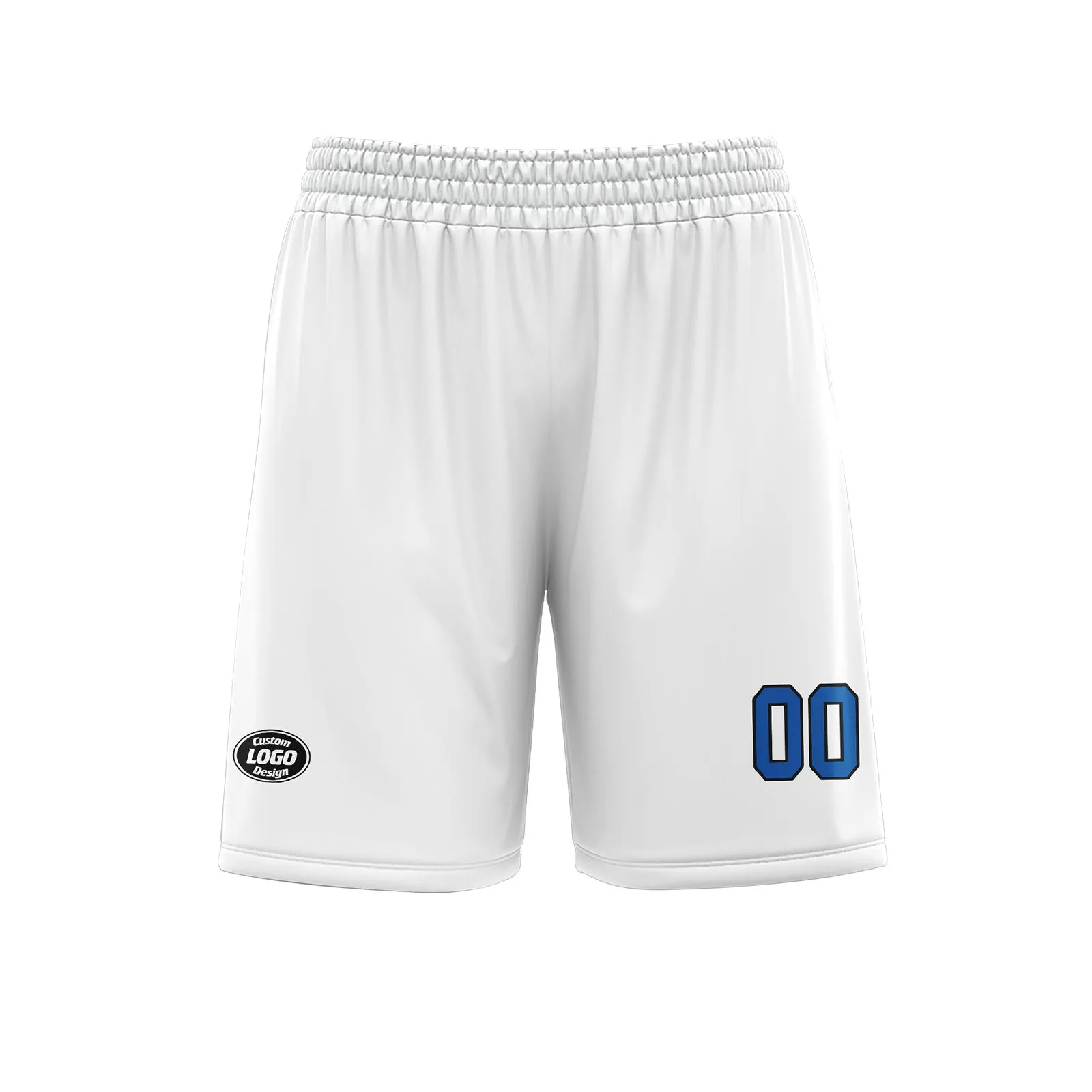 Custom Blue White Soccer Sets Jersey Personalized SCJ101-D28008