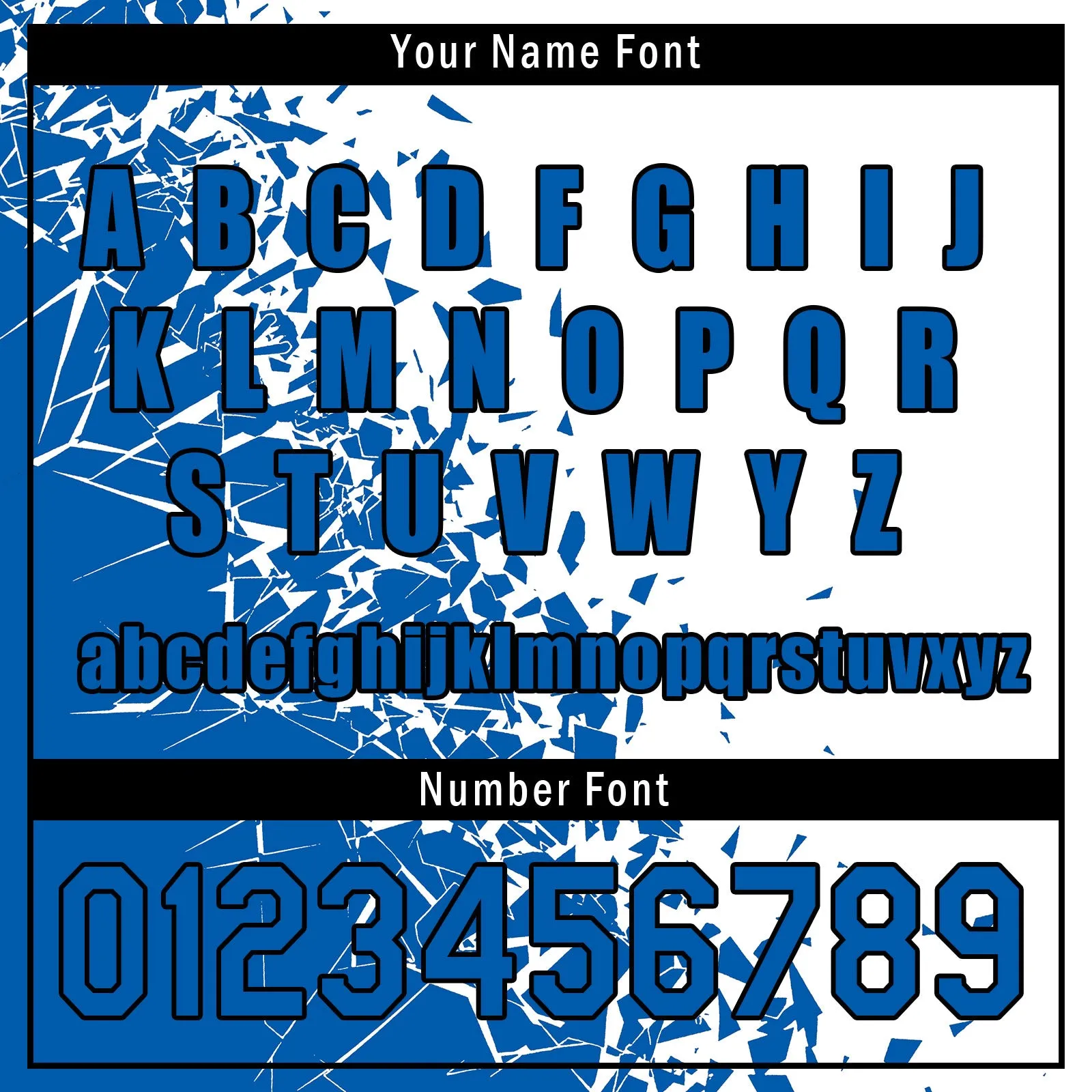 Custom Blue White Soccer Sets Jersey Personalized SCJ101-D28008