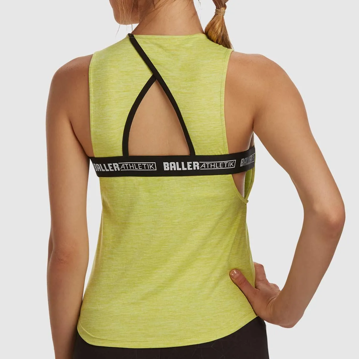 Cut Out Tank - Green Glow
