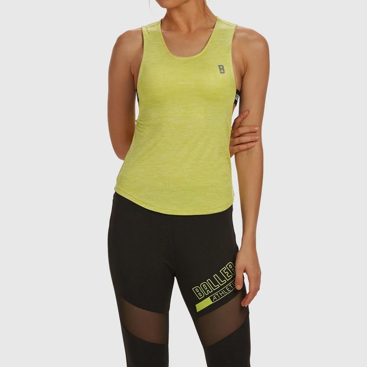 Cut Out Tank - Green Glow
