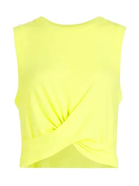 Cyber Lime Anne Marie Tank Top