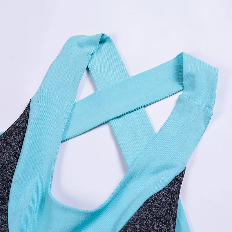 ENERGY GIRLS OPEN BACK YOGA BODYSUIT IN GREY