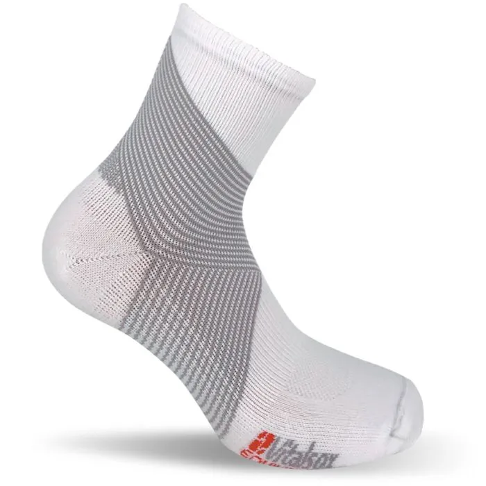 Equilibrium Light Pad Quarter High Compression Socks - SE101
