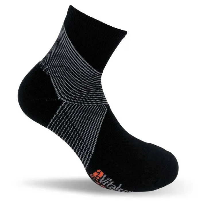 Equilibrium Light Pad Quarter High Compression Socks - SE101
