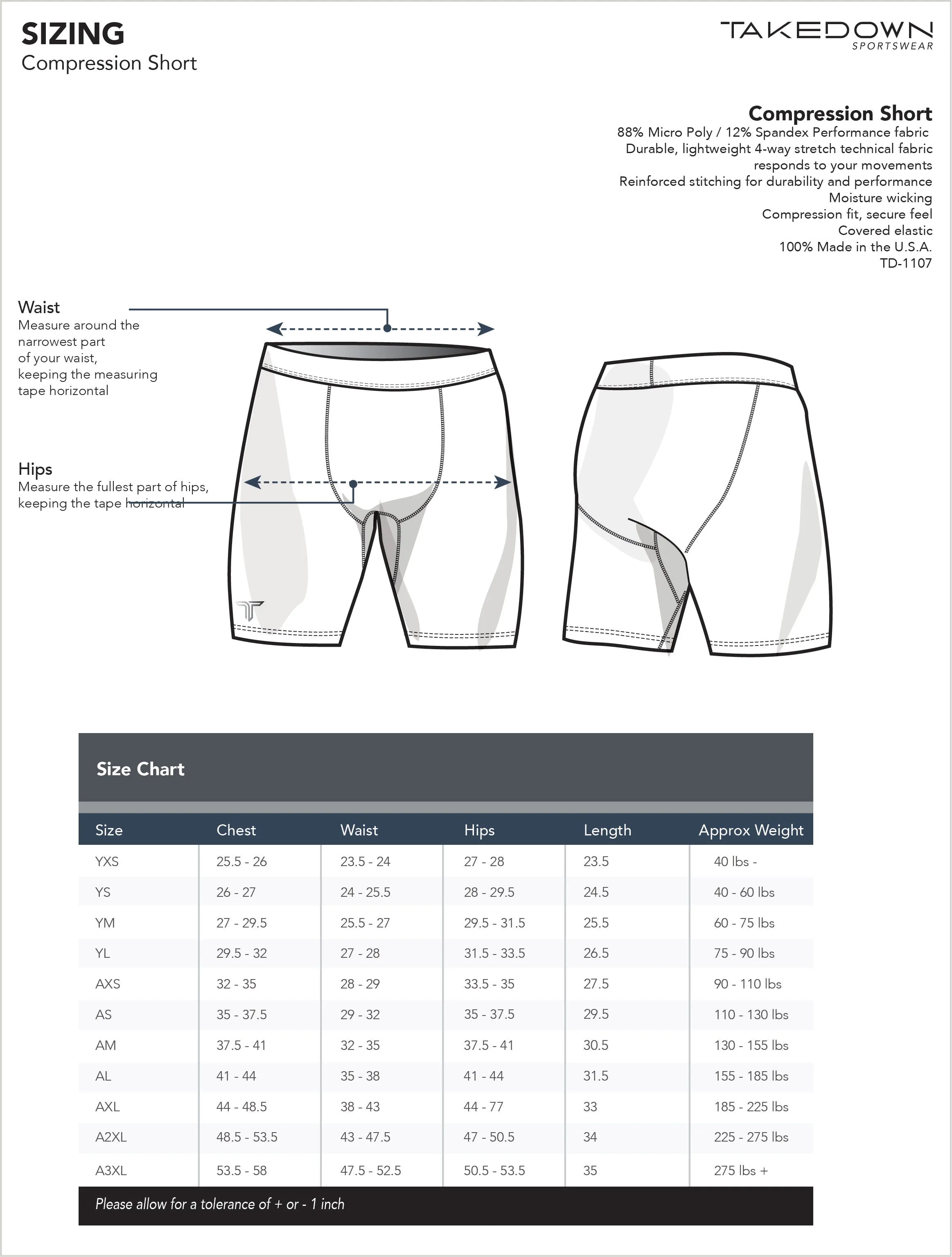 Essential Compression Shorts - Silver