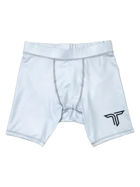 Essential Compression Shorts - Silver