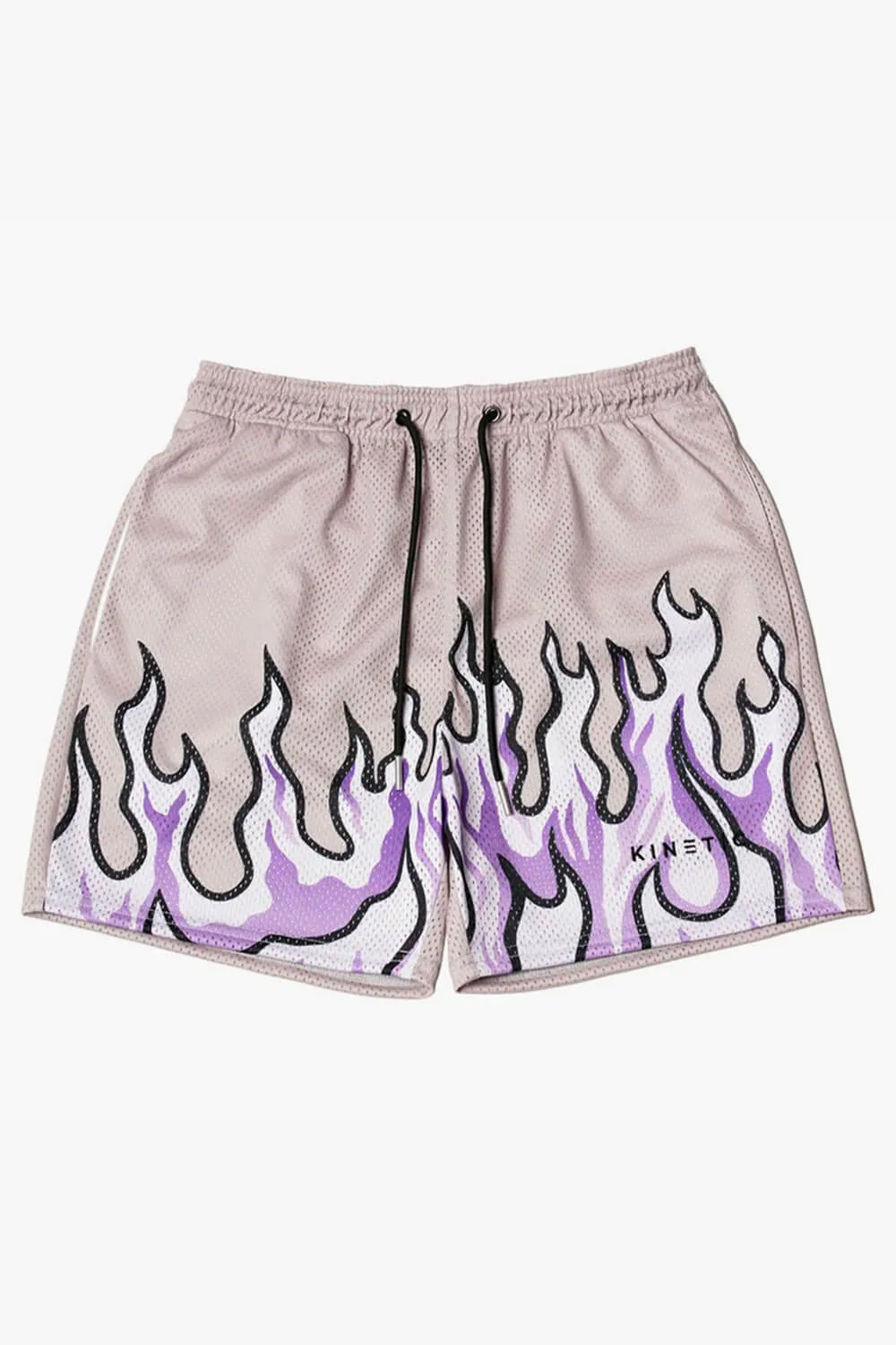 Flame Aesthetic Basketball Shorts Unisex