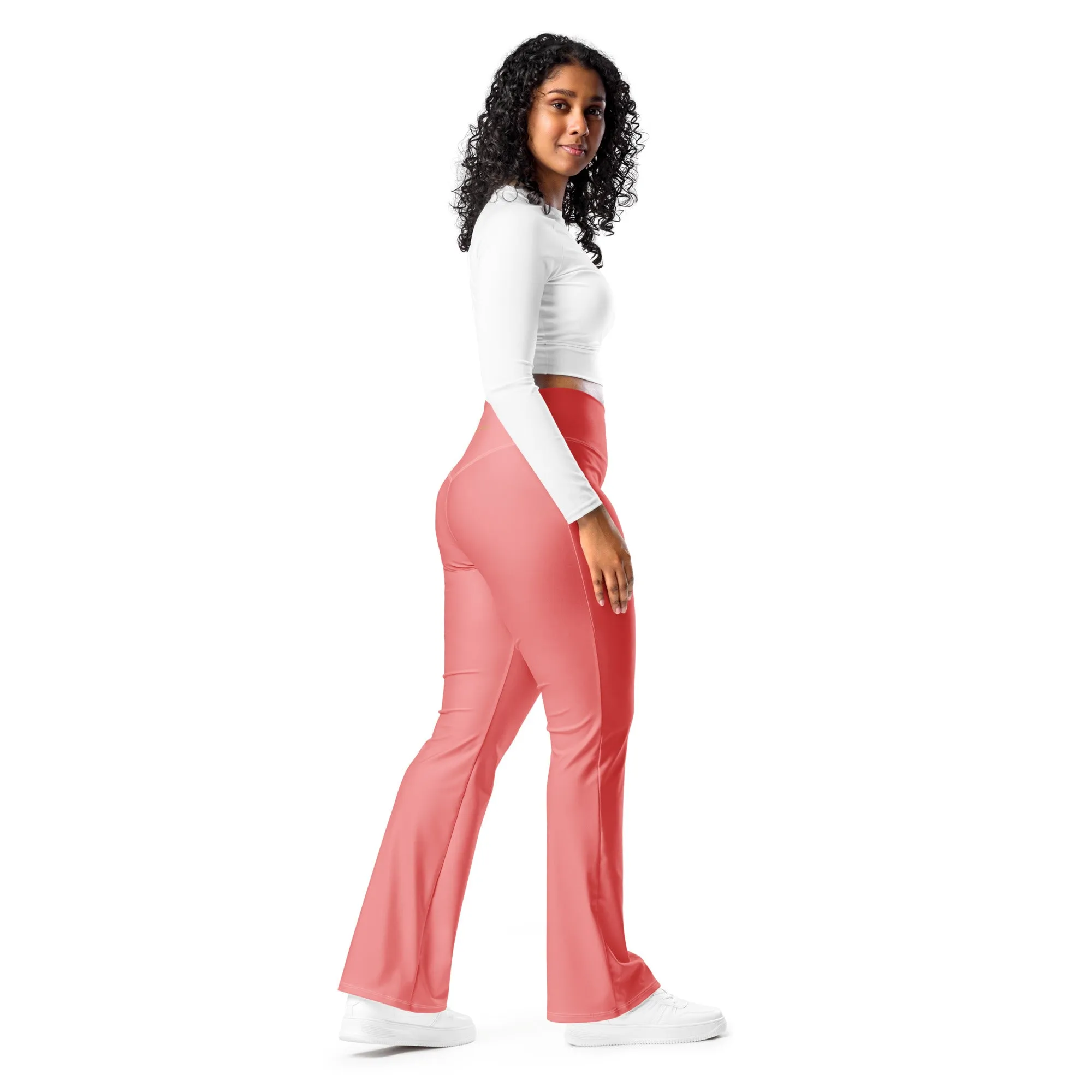 Flare Women’s Solid Leggings, lioness-love