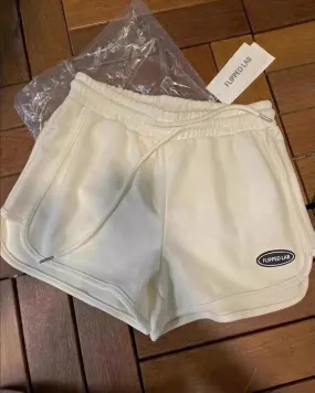 FLIPPED LAB-Athletic Shorts for Women, Quick Dry Running Shorts with Pockets High Waisted Workout Gym Sports Shorts