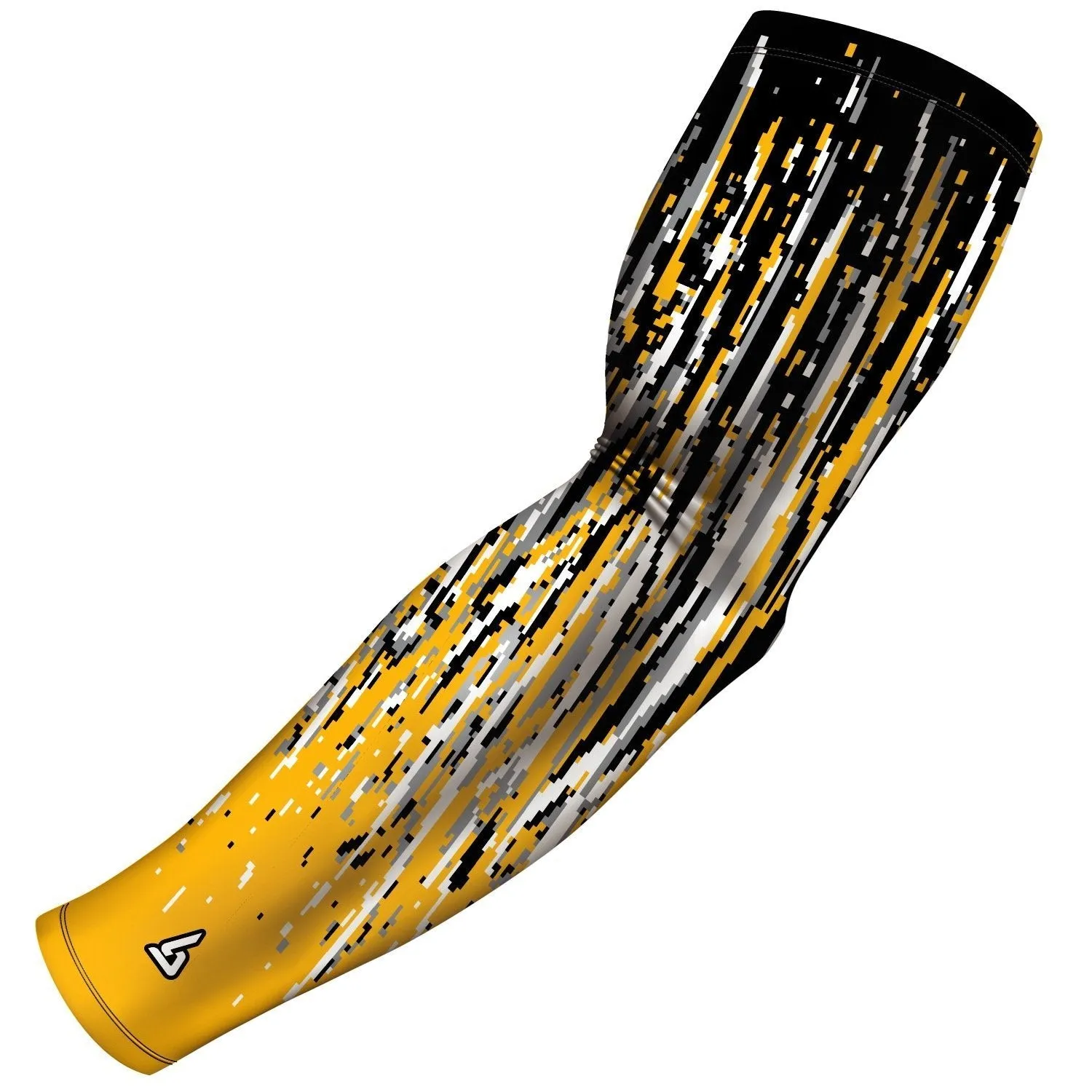 Football | Compression Arm Sleeves - Gold