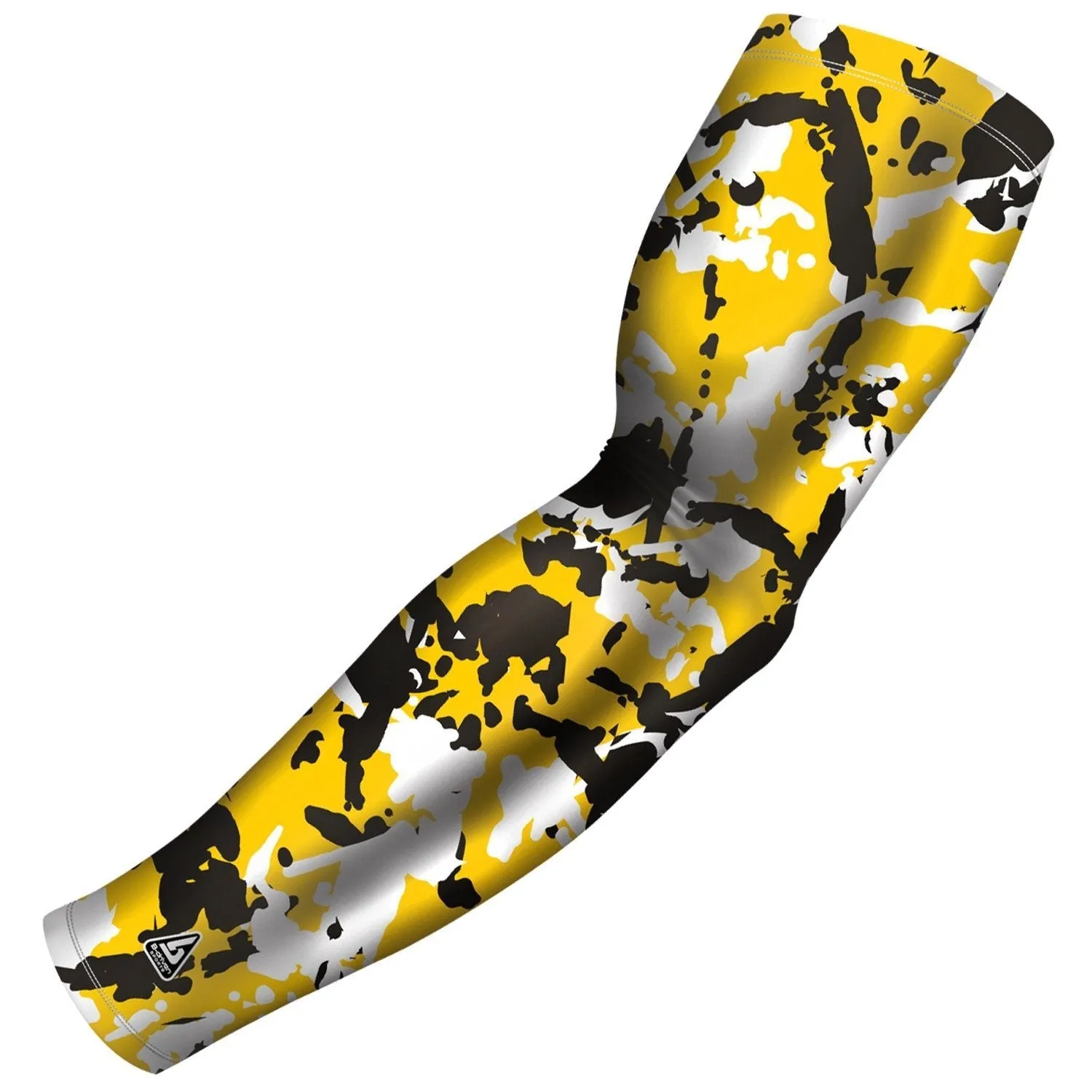 Football | Compression Arm Sleeves - Gold