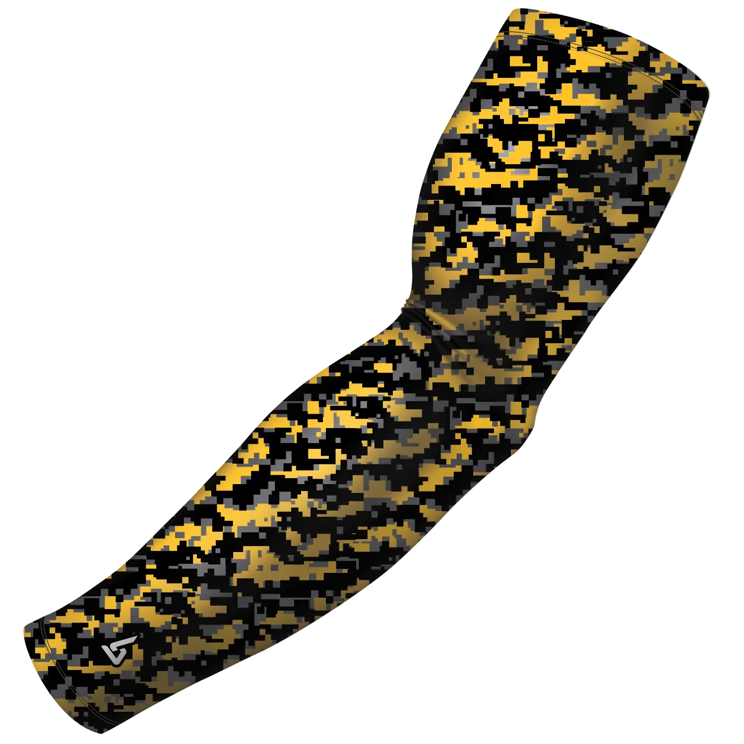 Football | Compression Arm Sleeves - Gold