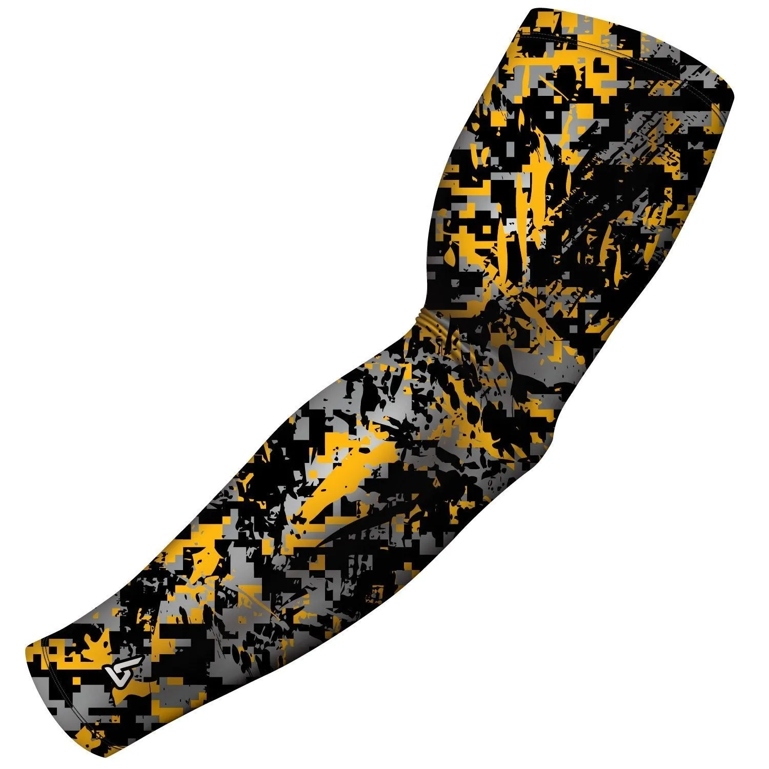 Football | Compression Arm Sleeves - Gold