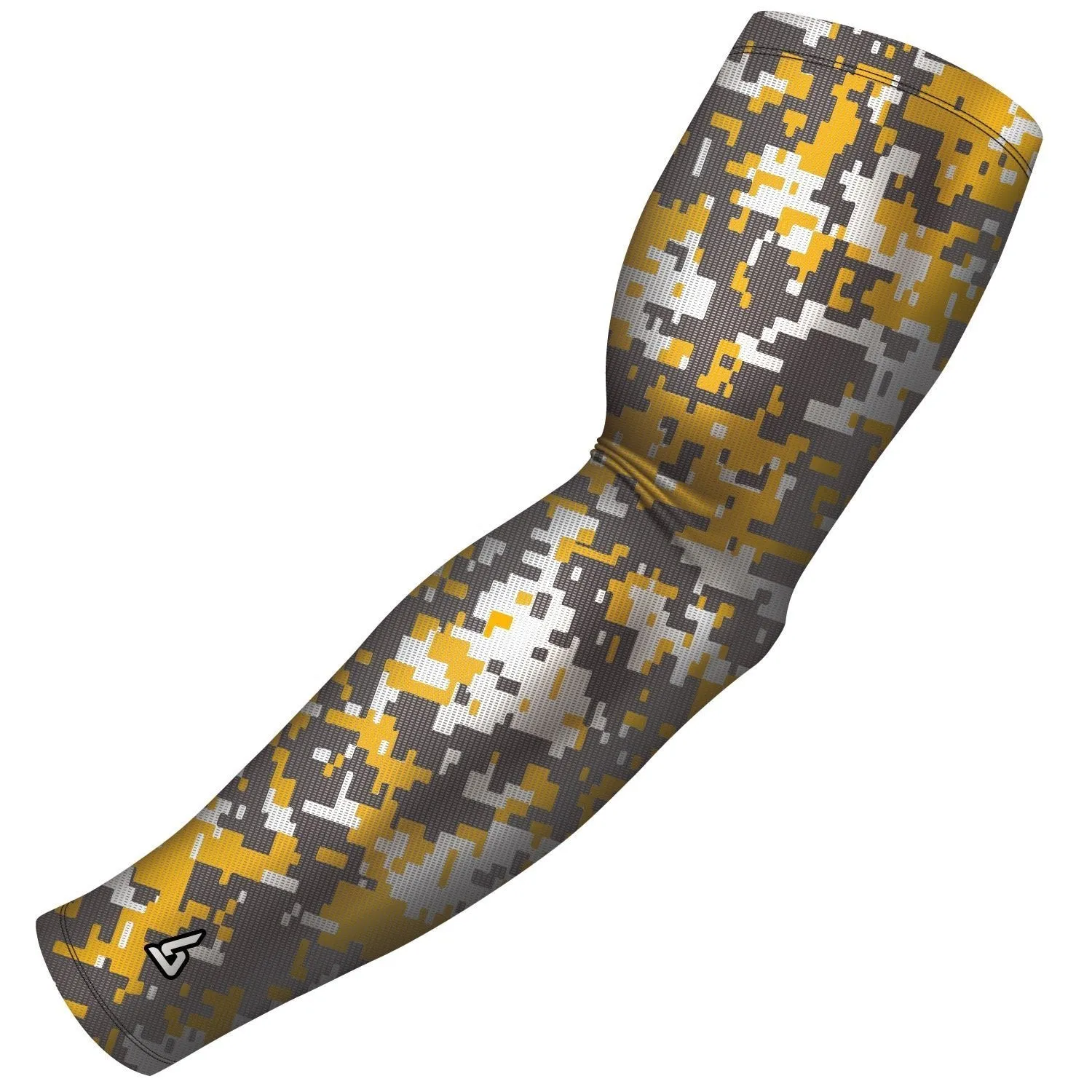 Football | Compression Arm Sleeves - Gold