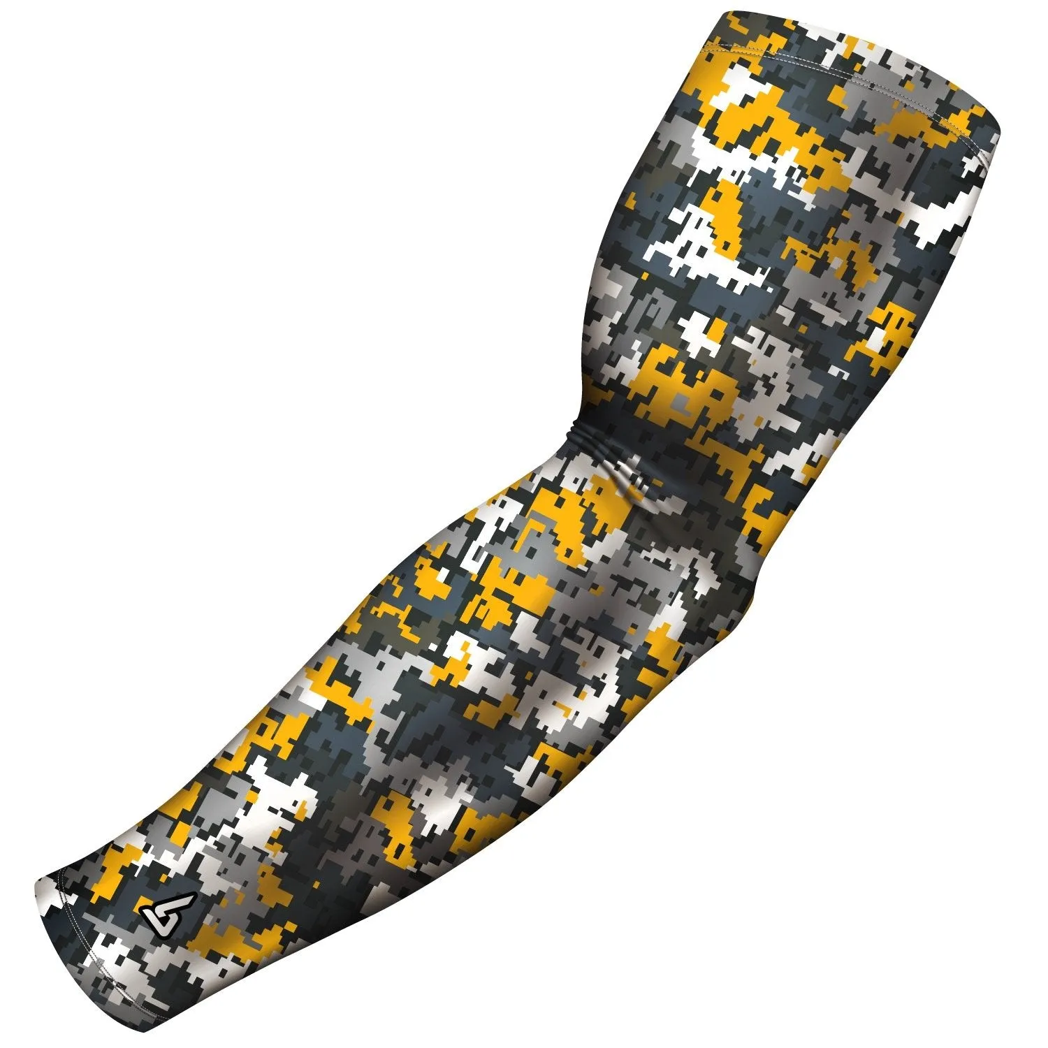 Football | Compression Arm Sleeves - Gold