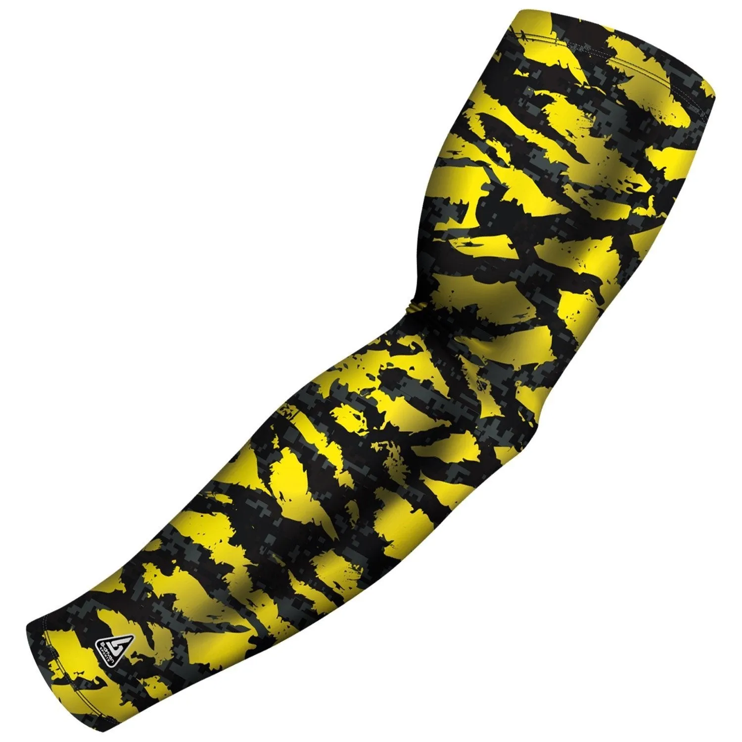 Football | Compression Arm Sleeves - Gold