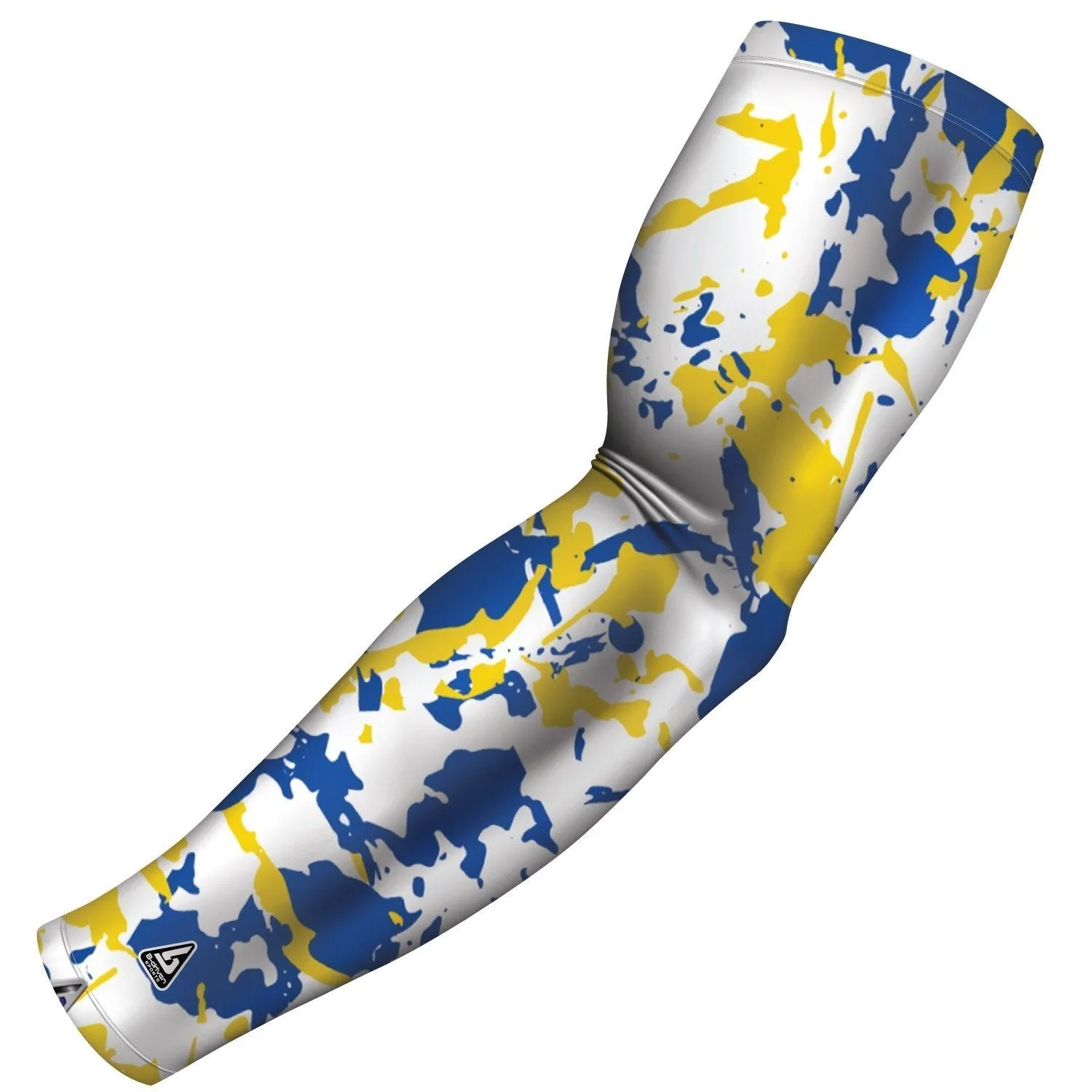 Football | Compression Arm Sleeves - Gold