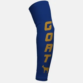 G.O.A.T Navy and Gold Kids Arm Sleeve