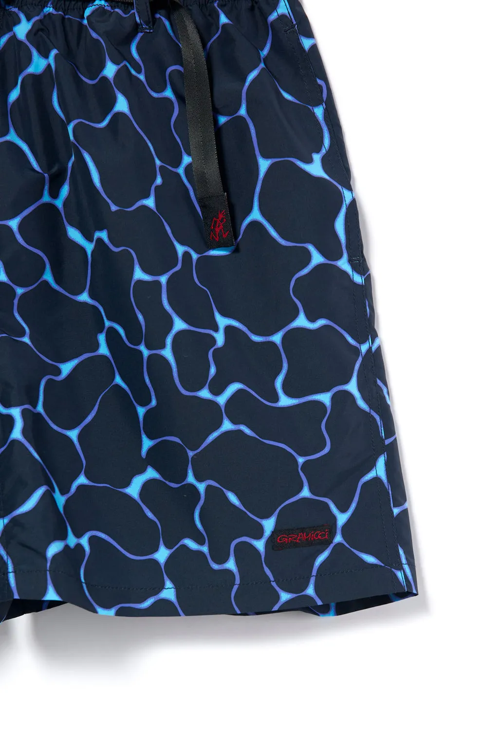 Gramicci Men's Shell Packable Shorts - Ripple Navy