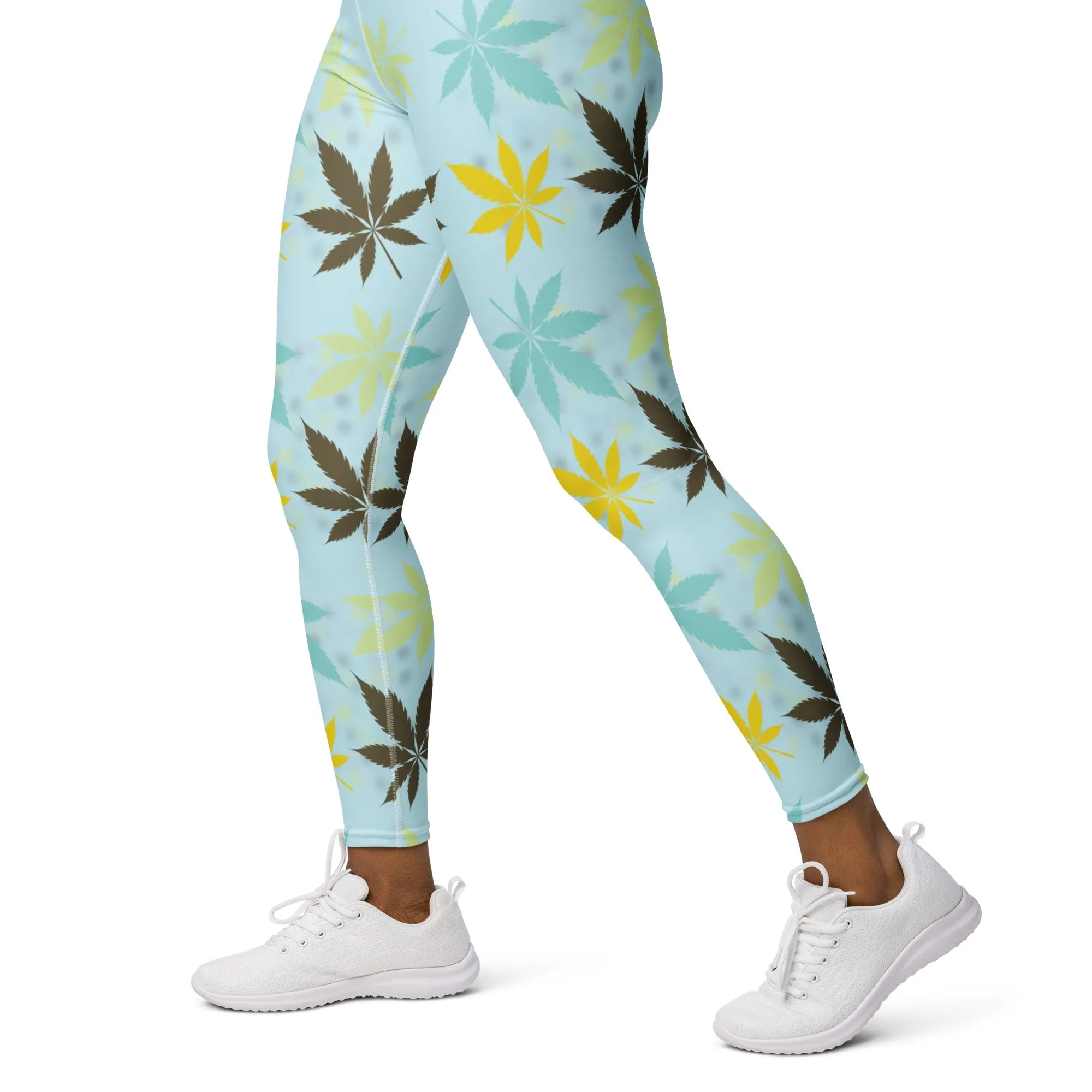 Green Yoga Leggings
