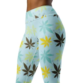 Green Yoga Leggings